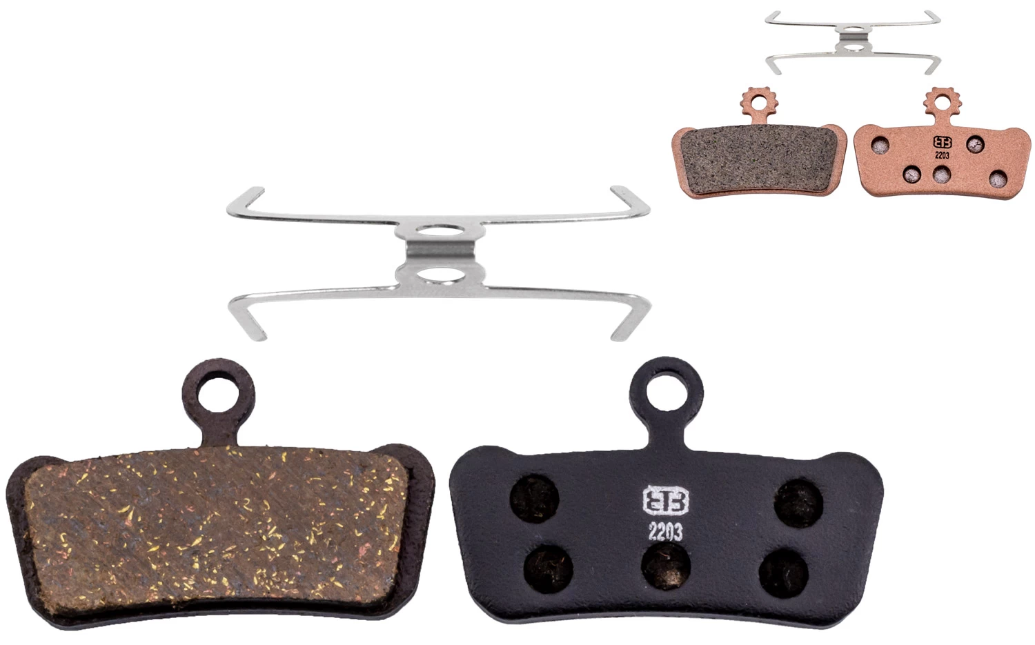 Triple Eight Avid Elixir Trail X0/X9/X7/SRAM Guide R Disc Beläge 3 Triple Eight Avid Elixir Trail X0/X9/X7/SRAM Guide R Disc Beläge