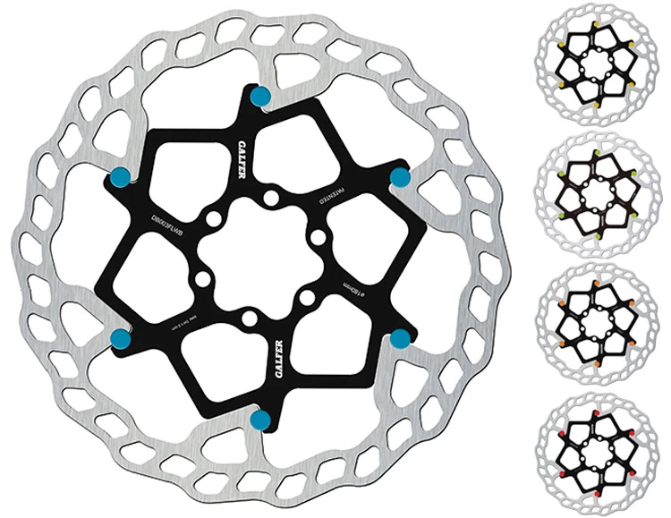 Wave® Floating MTB 6-Loch Bremsscheibe 203mm 3 Wave® Floating MTB 6-Loch Bremsscheibe 203mm