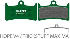 Pro Disc Beläge Für Hope/Trickstuff -Fahrradladen 20113768 Galfer Pro Disc Belage fur Hope Trickstuff FD465G1554T 4