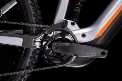 Cube Stereo Hybrid 160 HPC SL 750 27.5 Polarsilver´n´orange -Fahrradladen 537103 D4