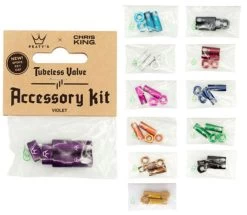Peaty's Chris King MK2 Tubeless Ventile Accessory Kit