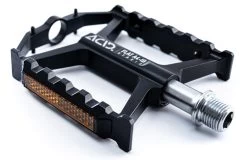 ACID FLAT A4-IB Hybrid Plattformpedale -Fahrradladen ACID FLAT A4 IB Hybrid Plattformpedale black 92374 c