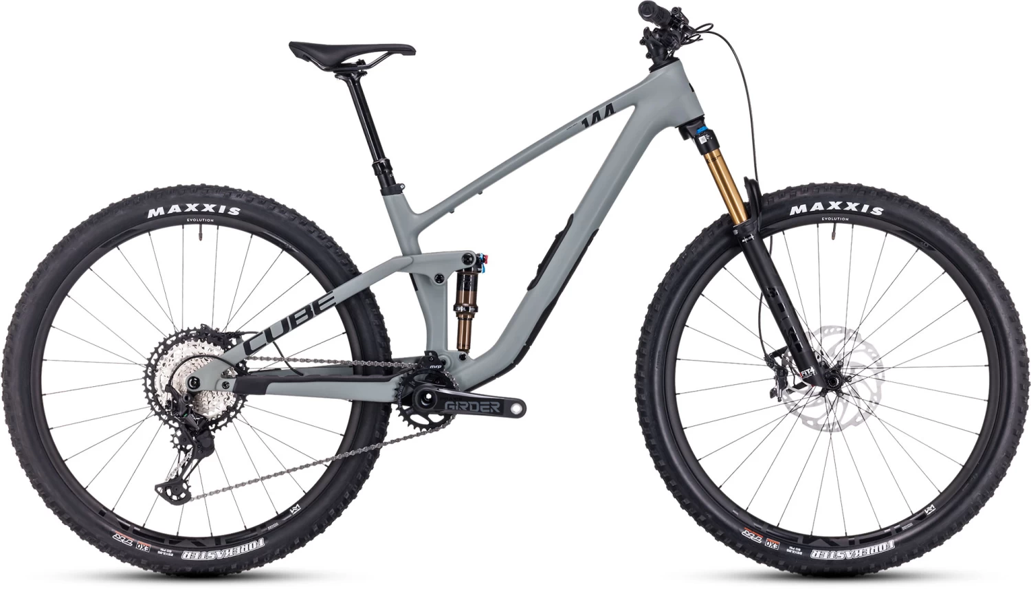 Cube Stereo ONE44 C:62 Race Swampgrey´n´black
