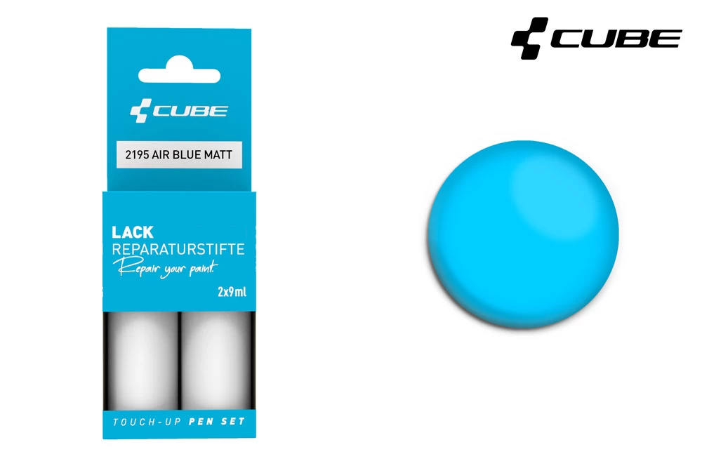 Cube Lackreparaturstift Set AIR BLUE Matt 4 Cube Lackreparaturstift Set AIR BLUE Matt – Bild 2