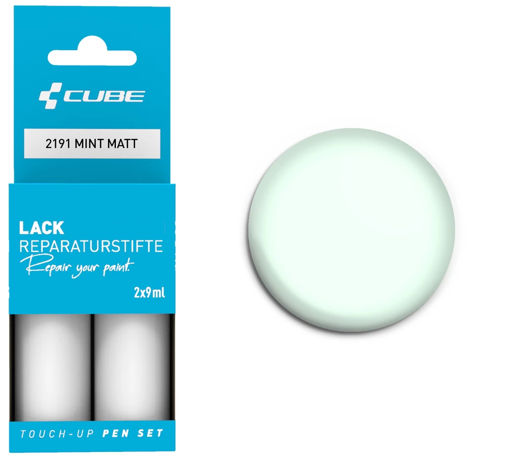 Cube Lackreparaturstift Set MINT Matt 3 Cube Lackreparaturstift Set MINT Matt