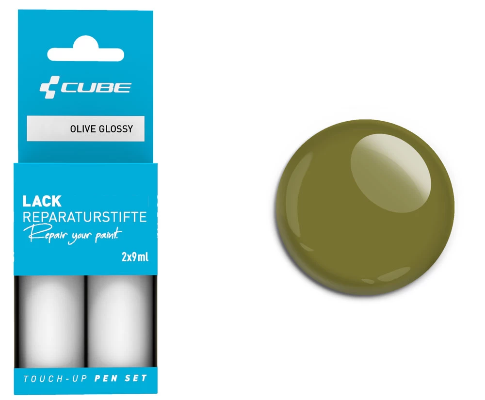 Cube Lackreparaturstift Set OLIVE Glossy 3 Cube Lackreparaturstift Set OLIVE Glossy