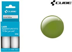 Cube Lackreparaturstift Set RETRO GREEN -Fahrradladen Cube Lackreparaturstift Set RETRO GREEN 2217