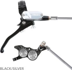 HOPE Tech 4 V4 Stahlflex Scheibenbremse - Hebel Rechts -Fahrradladen Hope 20114404 Tech 4 V4 Stahlflex Scheibenbremse vorne links 3aLwqkAayECDM10