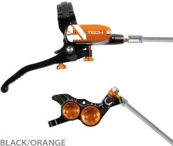 HOPE Tech 4 V4 Stahlflex Scheibenbremse - Hebel Rechts -Fahrradladen Hope 20114404 Tech 4 V4 Stahlflex Scheibenbremse vorne links 5aQxx27Ts08pYVl