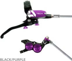 HOPE Tech 4 V4 Stahlflex Scheibenbremse - Hebel Rechts -Fahrradladen Hope 20114404 Tech 4 V4 Stahlflex Scheibenbremse vorne links 6a3UleVyFCU0aRm