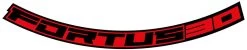 HOPE Fortus 30W 26 Aufkleberset -Fahrradladen Hope Fortus 30W 26 Aufkleberset rot