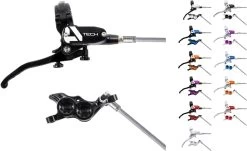 HOPE Tech 4 E4 Stahlflex Scheibenbremse - Hebel Rechts