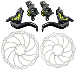 MAGURA MT8 SL Scheibenbremsen-Set + Storm SL 180/160mm