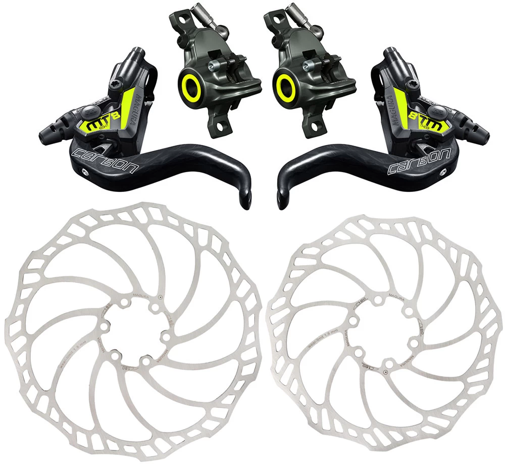 MAGURA MT8 SL Scheibenbremsen-Set + Storm SL 180/160mm 3 MAGURA MT8 SL Scheibenbremsen-Set + Storm SL 180/160mm