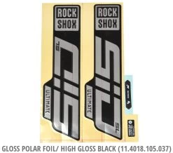 ROCKSHOX SID SL Ultimate Aufkleber-Set -Fahrradladen RockShox 11 4018 105 037