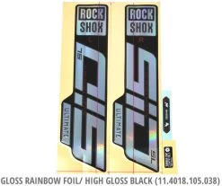 ROCKSHOX SID SL Ultimate Aufkleber-Set -Fahrradladen RockShox 11 4018 105 038