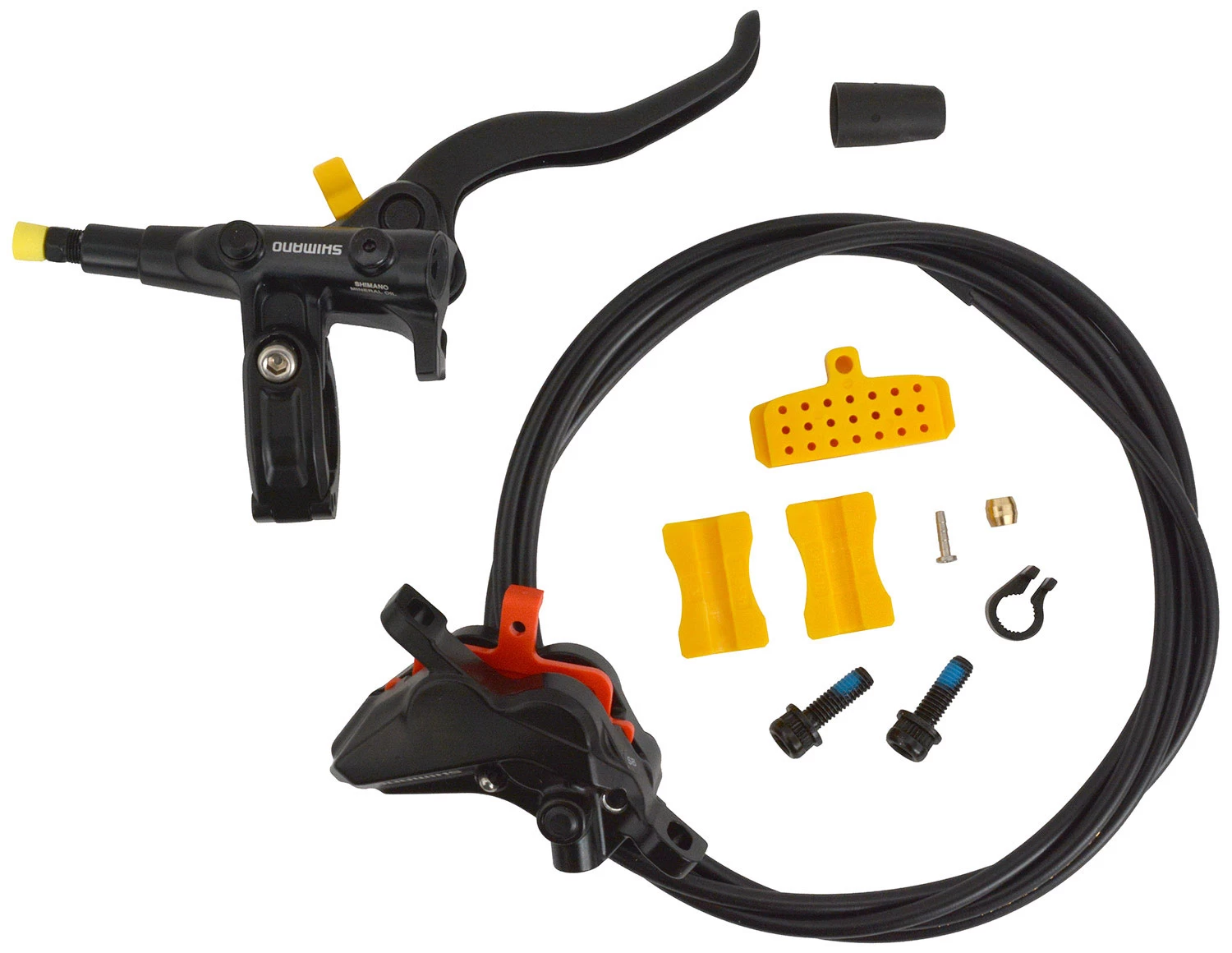 Shimano DEORE BL-M4100/BR-MT420 Scheibenbremse 1700mm Hinten 4 Shimano DEORE BL-M4100/BR-MT420 Scheibenbremse 1700mm Hinten – Bild 2