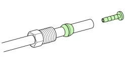 Shimano Leitungsanschluss-Set Für SM-BH90 -Fahrradladen Shimano Leitungsanschluss Kit fuer SM BH90 Y8JA98020 c