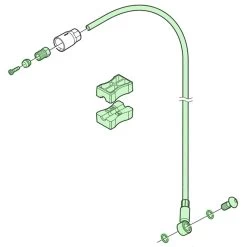 Shimano XT SM-BH90-SBLS Bremsleitung -Fahrradladen Shimano XT Bremsleitung SM BH90 SBLS 20050262 c