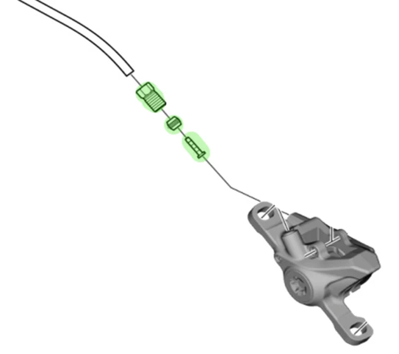 Shimano Leitungsanschluss-Set Für SM-BH90-SS 4 Shimano Leitungsanschluss-Set Für SM-BH90-SS – Bild 2