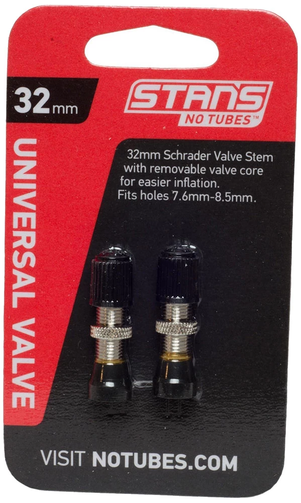 Stan's NoTubes Tubelessventil Schrader 32mm (Paar) 4 Stan's NoTubes Tubelessventil Schrader 32mm (Paar) – Bild 2
