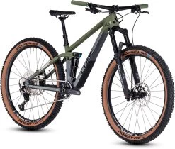 Cube Stereo 140 HPC Rookie Grey´n´olive -Fahrradladen Stereo 140 HPC Rookie grey n olive 659110 1