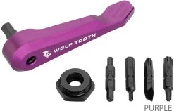 Axle Handle Multitool -Fahrradladen Wolf Tooth Axle Handle Multi Tool Purple 5