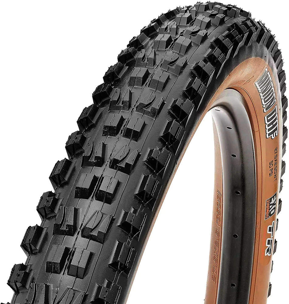 MAXXIS Minion DHF Vorne Tanwall WT 29x2,50" TR EXO Dual 60 Faltreifen 3 MAXXIS Minion DHF Vorne Tanwall WT 29x2,50" TR EXO Dual 60 Faltreifen