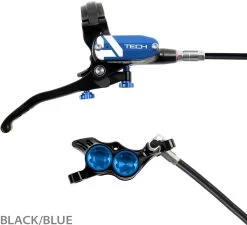 HOPE Tech 4 E4 Scheibenbremse - Hebel Rechts -Fahrradladen hope 20114399 Tech 4 E4 Stahlflex Scheibenbremse hinten rechts 3