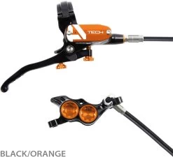 HOPE Tech 4 E4 Scheibenbremse - Hebel Rechts -Fahrradladen hope 20114399 Tech 4 E4 Stahlflex Scheibenbremse hinten rechts 4