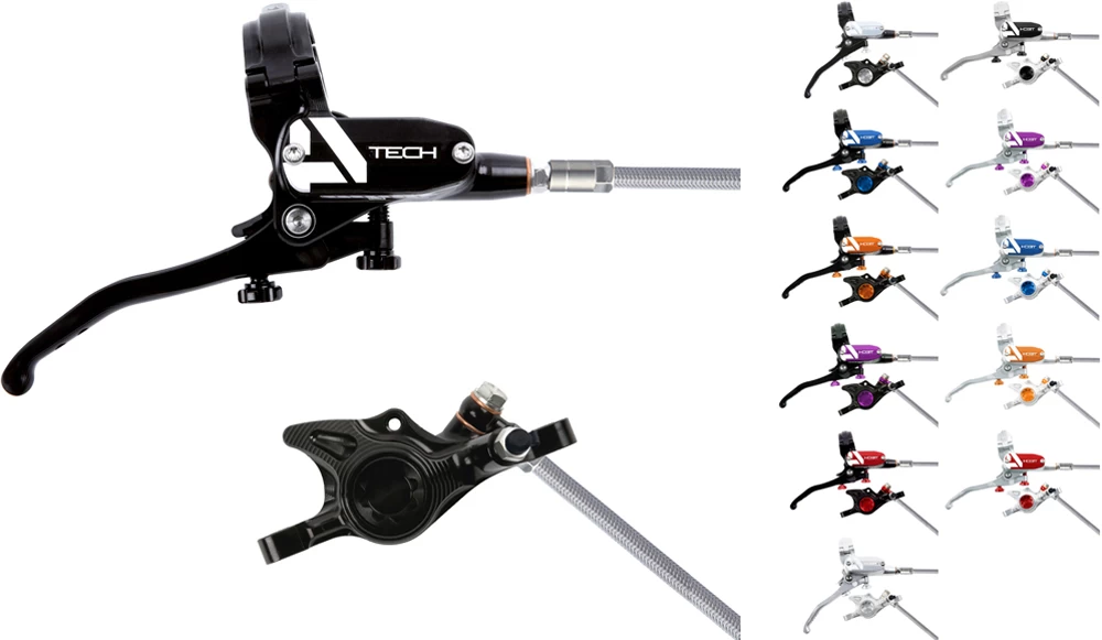 HOPE Tech 4 X2 Stahlflex Scheibenbremse - Hebel Rechts 3 HOPE Tech 4 X2 Stahlflex Scheibenbremse - Hebel Rechts