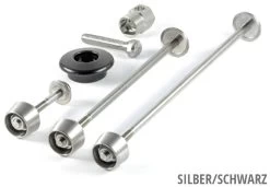 Pitlock Set 02 / GA Sicherungskit -Fahrradladen set 02 ga 1 silver black